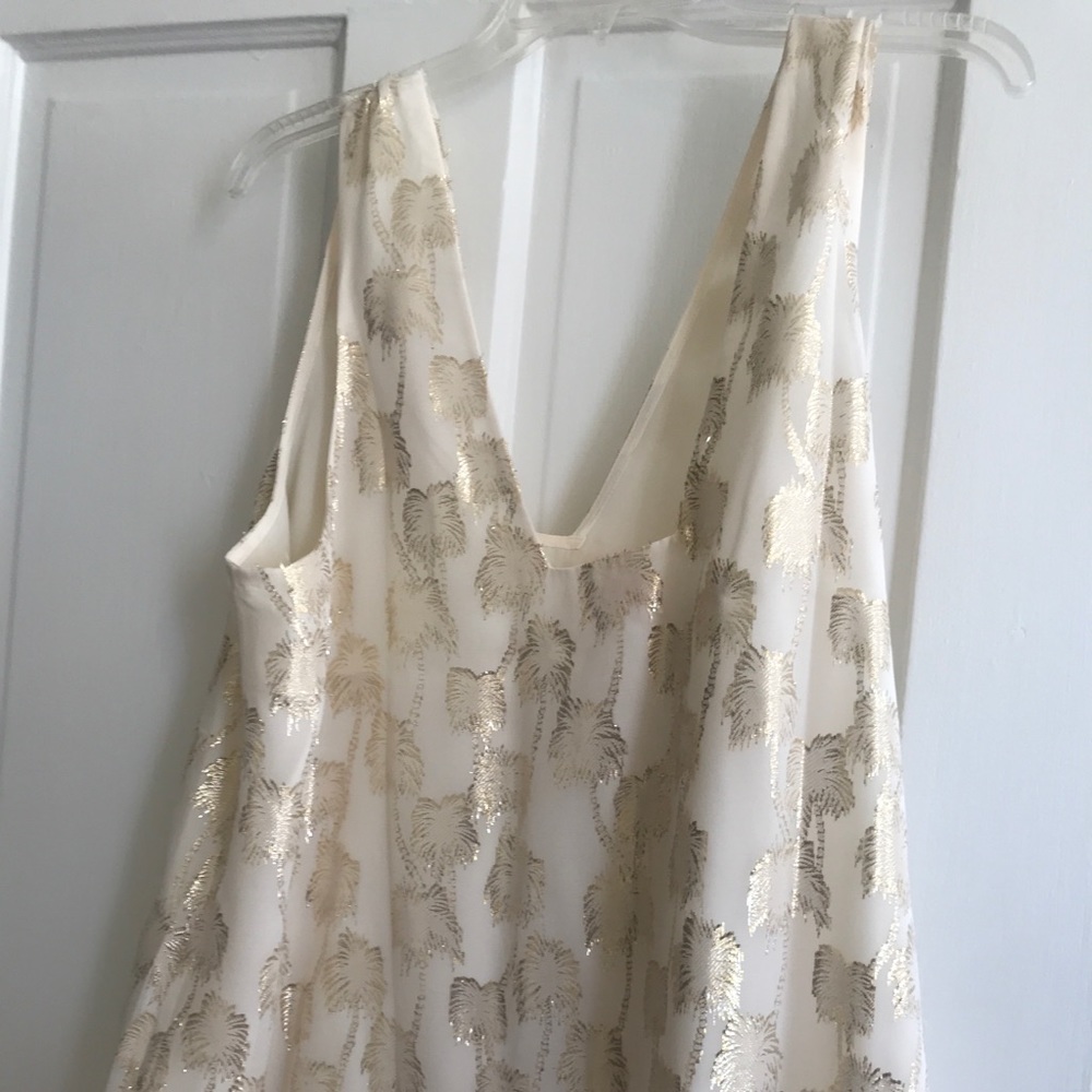 Lilly Pulitzer Owen Silk Tank Top XL NWT